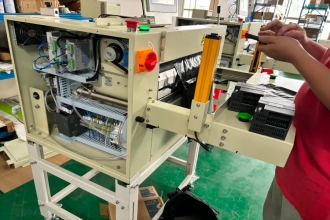 匯辰E7-200 SMART PLC 在快遞打包機(jī)中的應(yīng)用